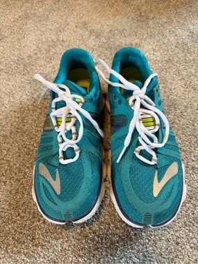 Brooks PureFlow Limited Women's Running Shoes Size 8 Teal Blue Green Lightweight